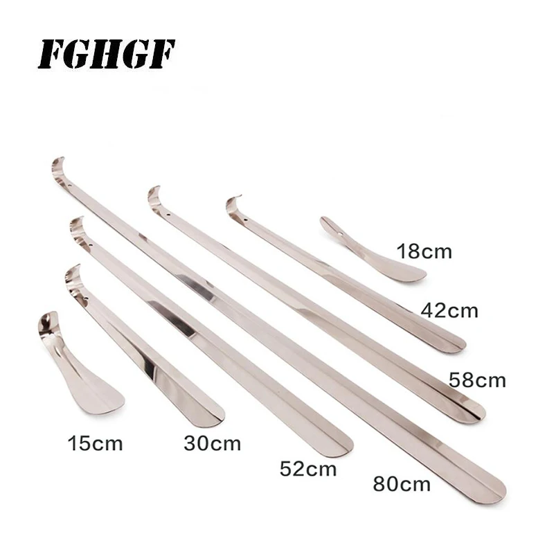 Stainless steel shoehorn 15-80 cm 7 sizes shoehorn Shoe lifter shoe feeder metal shoe extractor
Stainless steel shoehorn 15-80 cm 7 sizes shoehorn Shoe lifter shoe feeder metal shoe extractor