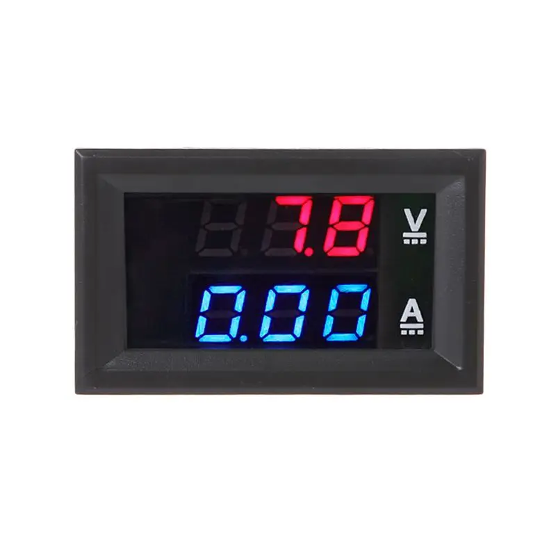 DC 0-100V/50A Red Blue Digital Voltmeter Ammeter LED Dual Display Voltage Current Indicator Monitor Detector
DC 0-100V/50A Red Blue Digital Voltmeter Ammeter LED Dual Display Voltage Current Indicator Monitor Detector
