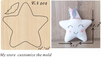 Star pillow wood moulds die cut accessories wooden die Regola Acciaio Die Misura (MY )
Star pillow wood moulds die cut accessories wooden die Regola Acciaio Die Misura (MY )