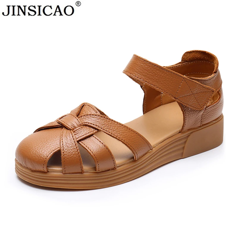 Women Gladiator Sandals Shoes Genuine Leather Hollow out Flat Sandals Ladies Casual Soft bottom Summer Shoes Women Beach Sandal
Women Gladiator Sandals Shoes Genuine Leather Hollow out Flat Sandals Ladies Casual Soft bottom Summer Shoes Women Beach Sandal