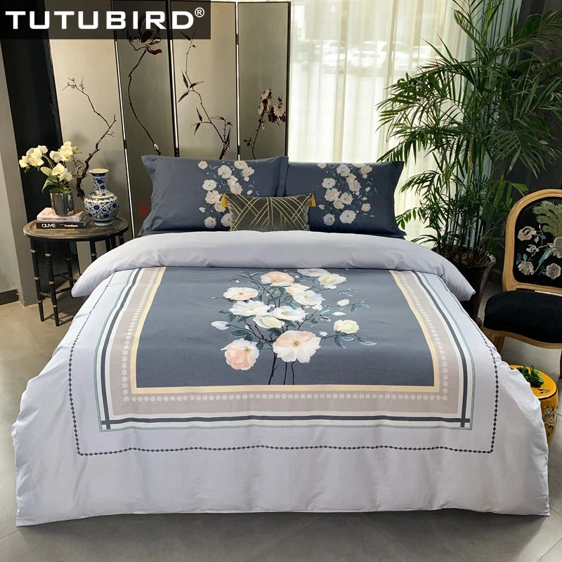 100% Cotton bedding set blue flower bed spread girls lady princess duvet covers pastoral duvet bed linen sheet pillowcase 4pcs
100% Cotton bedding set blue flower bed spread girls lady princess duvet covers pastoral duvet bed linen sheet pillowcase 4pcs
