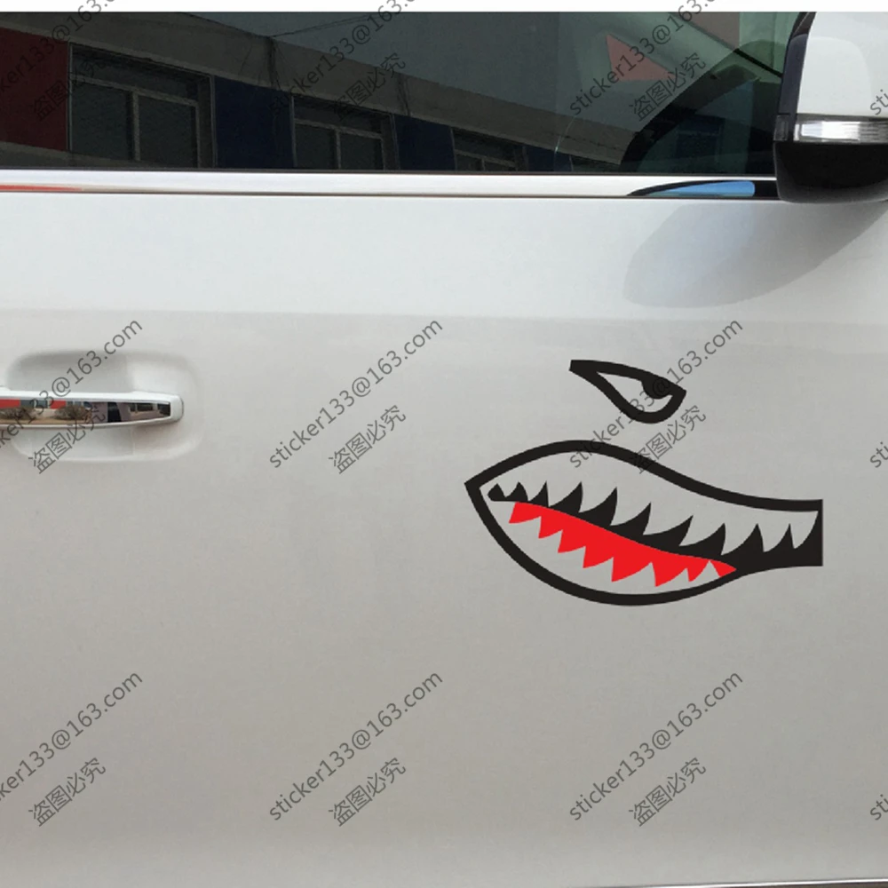 Pair Flying Tigers Shark Decal Sticker Car Vinyl Reflective Painting pick size high quality
Pair Flying Tigers Shark Decal Sticker Car Vinyl Reflective Painting pick size high quality