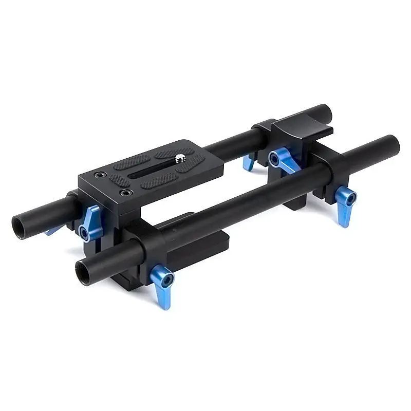 DSLR 15mm Rail Rod Support System Baseplate Mount for Matte Box Follow Focus Canon Nikon Sony 5D2 5D3 700D D5200 D800
DSLR 15mm Rail Rod Support System Baseplate Mount for Matte Box Follow Focus Canon Nikon Sony 5D2 5D3 700D D5200 D800