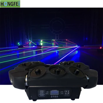 Laser Spider light rgb moving head laser light , laser spider lamp DMX512 control professional stage DJ light
Laser Spider light rgb moving head laser light , laser spider lamp DMX512 control professional stage DJ light