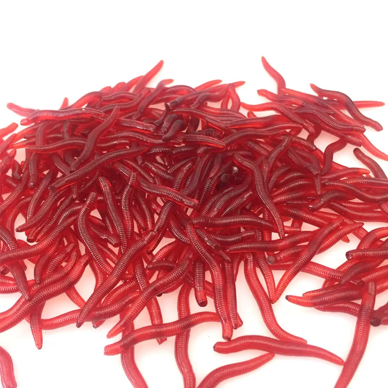 100pcs/lot 35mm Simulation Earthworm Red Worm Lures Carp Fishing Lure Iscas Artificiais Para Pesca Fishing Tackle
100pcs/lot 35mm Simulation Earthworm Red Worm Lures Carp Fishing Lure Iscas Artificiais Para Pesca Fishing Tackle