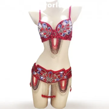New Belly Dance Bra And Belt Suit Girls Belly Dance Performance Set Bra+Chain Women Belly Dance Clothes Suit S/M/L/XL
New Belly Dance Bra And Belt Suit Girls Belly Dance Performance Set Bra+Chain Women Belly Dance Clothes Suit S/M/L/XL
