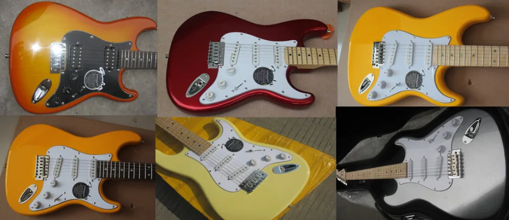 Top Quality st stratocaster Electric Guitar have more style you can choose more picture In Stock
Top Quality st stratocaster Electric Guitar have more style you can choose more picture In Stock