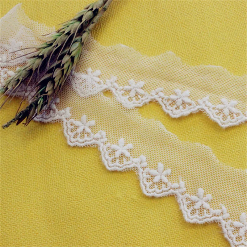 Lace Trim 30 yard Ivory Beige Gauze Mesh Tulle Cotton Embroidered Tapes Lace Fabric Ribbon 3.5cm 1.4" wide 11886BQL4K91
Lace Trim 30 yard Ivory Beige Gauze Mesh Tulle Cotton Embroidered Tapes Lace Fabric Ribbon 3.5cm 1.4" wide 11886BQL4K91