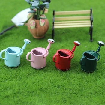 1Pc Mini sprinkling kettle Doll House Miniature Model Alloy Watering Can Garden Miniature Decoration
1Pc Mini sprinkling kettle Doll House Miniature Model Alloy Watering Can Garden Miniature Decoration