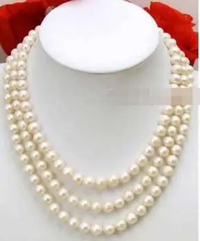 SALE Big 10-11mm White & Black Round Natural Freshwater PEARL 17" Necklace -6072
SALE Big 10-11mm White & Black Round Natural Freshwater PEARL 17" Necklace -6072