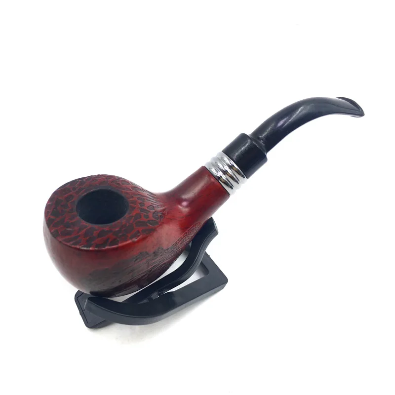 14.5cm dark red dark wood pattern curved pipe tobacco weed cigar portable smoke pipe Free Shipping
14.5cm dark red dark wood pattern curved pipe tobacco weed cigar portable smoke pipe Free Shipping
