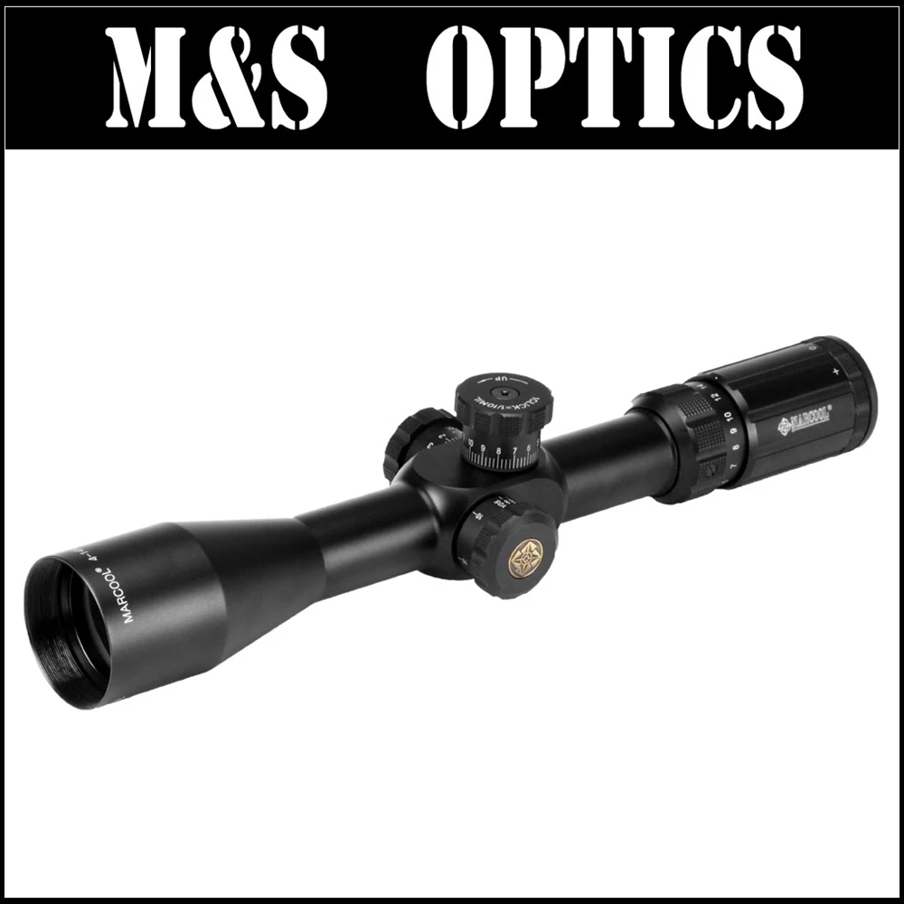 MARCOOL EVV 4-14X44 SFL FFP Under 7.62 Bullet Guns First Focus Plan Air Rifles Hunting Optics Sight Riflescopes
MARCOOL EVV 4-14X44 SFL FFP Under 7.62 Bullet Guns First Focus Plan Air Rifles Hunting Optics Sight Riflescopes