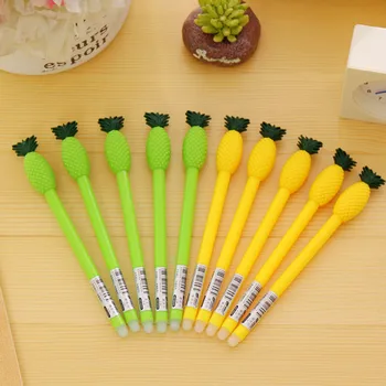 Gel Pen Ballpoint 0.38mm Ball Pen Pencil Pineapple Gel Pen Black Ink Writing Pen Office School Stationery D329
Gel Pen Ballpoint 0.38mm Ball Pen Pencil Pineapple Gel Pen Black Ink Writing Pen Office School Stationery D329