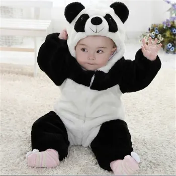 Baby Boy Girl Kids Unisex Romper Warm Winter White Black Cute Panda Animal Romper Overall Soft Long Thicken Romper Clothes Sets
Baby Boy Girl Kids Unisex Romper Warm Winter White Black Cute Panda Animal Romper Overall Soft Long Thicken Romper Clothes Sets