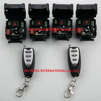 AC220V 1CH 10A RF Wireless Remote Control Switch System teleswitch 4 transmitter & 2 receiver relay Receiver Smart Home Switch
AC220V 1CH 10A RF Wireless Remote Control Switch System teleswitch 4 transmitter & 2 receiver relay Receiver Smart Home Switch