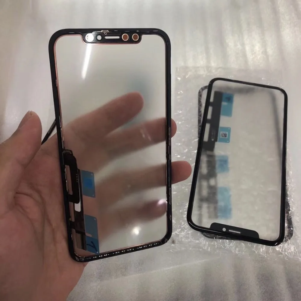 5PCS 4in1 Front Outer Glass with Digitizer+Midlle Frame OCA for iPhone 11 XR Screen Touch Glass+Mid Frame Replacement
5PCS 4in1 Front Outer Glass with Digitizer+Midlle Frame OCA for iPhone 11 XR Screen Touch Glass+Mid Frame Replacement