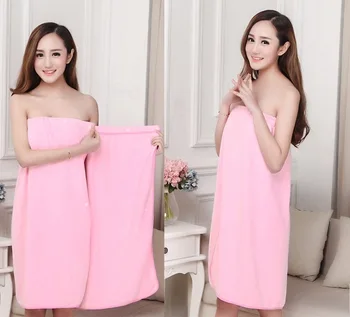 Fashion Lady Girl Wearable Bath Towels Microfiber Fast Drying Beach Towel Wrap Bath Skirt Women Spa Bathrobes Bathing Dress Gown
Fashion Lady Girl Wearable Bath Towels Microfiber Fast Drying Beach Towel Wrap Bath Skirt Women Spa Bathrobes Bathing Dress Gown