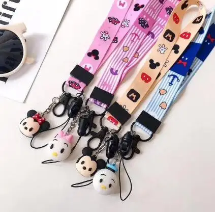 Cartoon mickey minnie Donald Duck mobile phone Portable short lanyard Hand rope lanyard for keys phone cord strap keychain strap
Cartoon mickey minnie Donald Duck mobile phone Portable short lanyard Hand rope lanyard for keys phone cord strap keychain strap