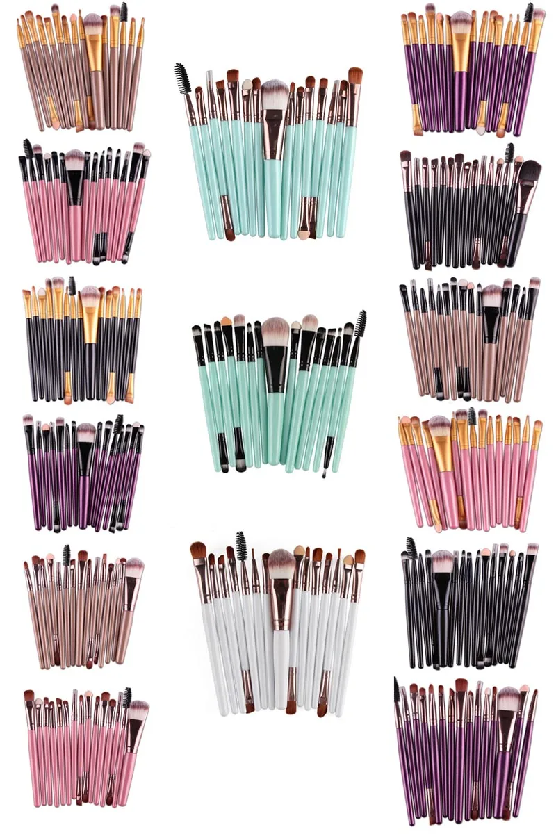 New design Makeup Brush Set & kits Superior Professional Soft Eyeshadow Eyeliner Lip Cosmetic Facial Make up set 15pcs/sets
New design Makeup Brush Set & kits Superior Professional Soft Eyeshadow Eyeliner Lip Cosmetic Facial Make up set 15pcs/sets