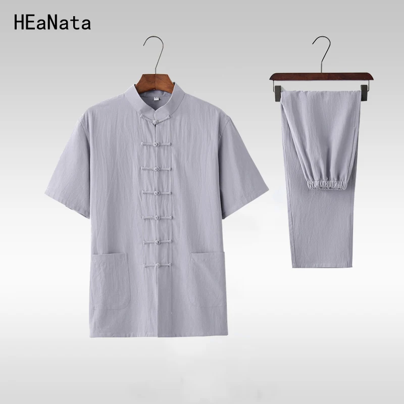 China Man Kung Fu Uniforms Short Casual Set Cotton Linen Summer Traditional Culture Sleeves Tai Chi Suit Clothing 4XL
China Man Kung Fu Uniforms Short Casual Set Cotton Linen Summer Traditional Culture Sleeves Tai Chi Suit Clothing 4XL