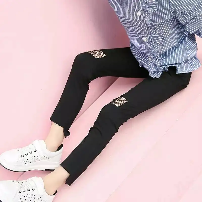 Girls'Bottom Pants Spring and Autumn Black Pants Jeans Small-footed Pencils Children's and Children's New Autumn Dresses 2019
Girls'Bottom Pants Spring and Autumn Black Pants Jeans Small-footed Pencils Children's and Children's New Autumn Dresses 2019