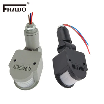 85-265V Outdoor Security PIR Human Body Motion Sensor Detector Inductor Switch for Led Floodlight --Gray /black
85-265V Outdoor Security PIR Human Body Motion Sensor Detector Inductor Switch for Led Floodlight --Gray /black