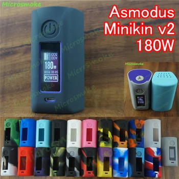 1pc Asmodus minikin v2 180W Silicone case Factory Good price for Minkin 2 180W Box for TC Vapor for Protective Skin Case Cover 
1pc Asmodus minikin v2 180W Silicone case Factory Good price for Minkin 2 180W Box for TC Vapor for Protective Skin Case Cover