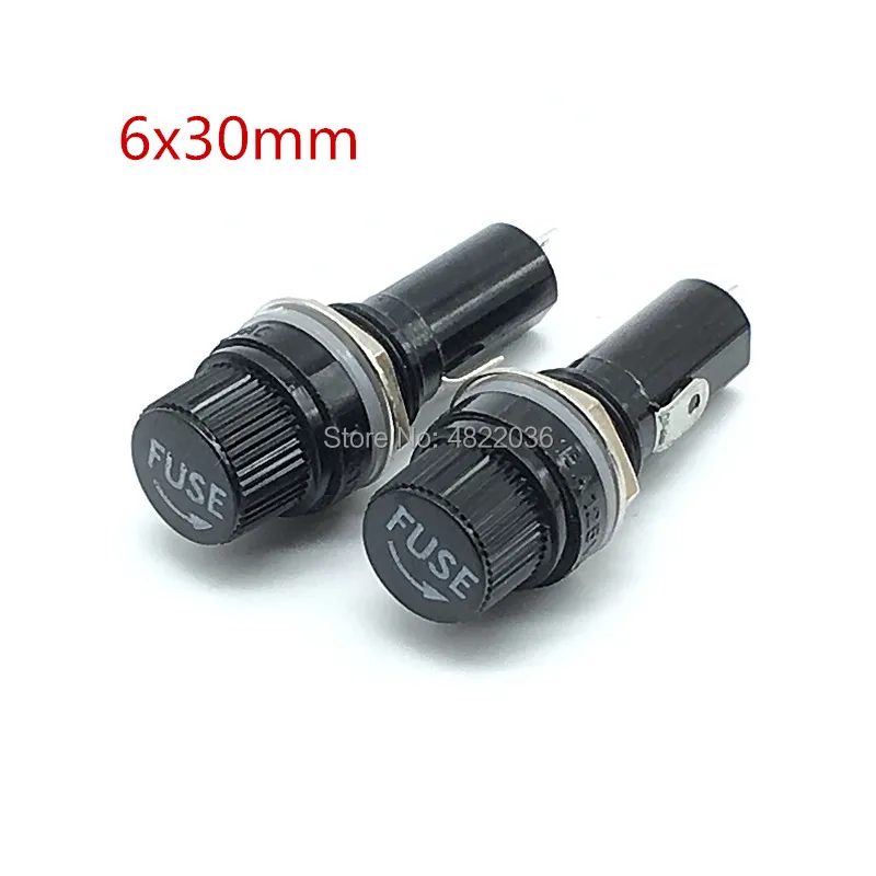 5pcs 6*30mm glass fuse holders 6x30 insurance tube socket fuse holder for insurance Panel Mount Fuse Holder
5pcs 6*30mm glass fuse holders 6x30 insurance tube socket fuse holder for insurance Panel Mount Fuse Holder