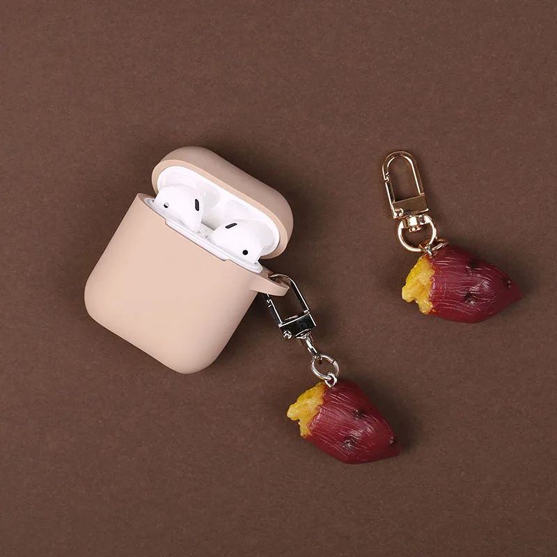 for AirPods Case Protective Silicone Cover Case Shockproof Earpods Case for Apple Headphone for Airpod Case With Keyring
for AirPods Case Protective Silicone Cover Case Shockproof Earpods Case for Apple Headphone for Airpod Case With Keyring