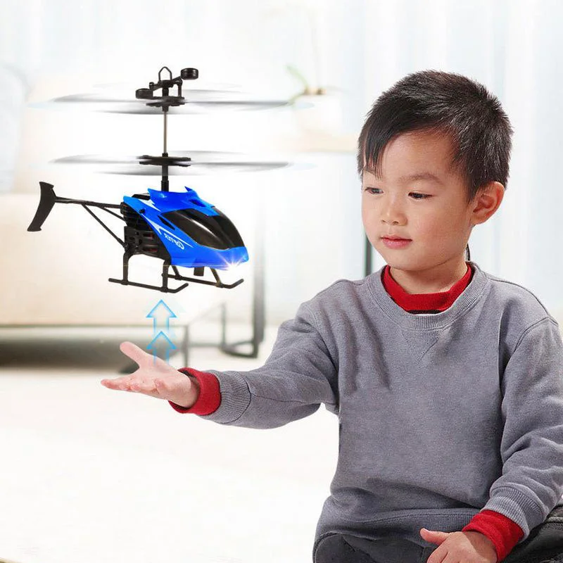 2.5CH Mini Infrared RC Helicopter Aircraft for Kids Birthday Christmas Gift Funny Magic Toys Remote Control Toy Mini RC Drone (2)