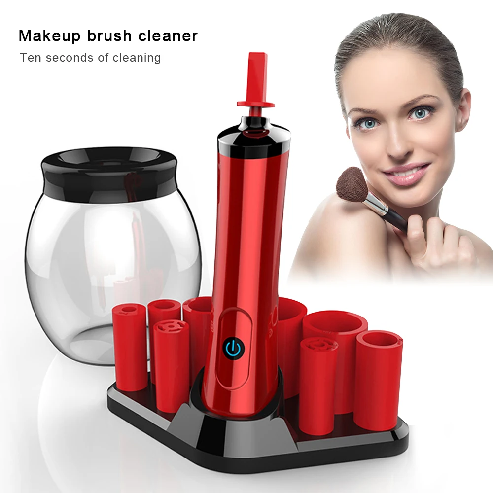 Professional Electric Makeup Brush Cleaner & Dryer Set Spinning Clean Quick-drying Make Up Brushes Washing Tool Makeup Tool Kits
Professional Electric Makeup Brush Cleaner & Dryer Set Spinning Clean Quick-drying Make Up Brushes Washing Tool Makeup Tool Kits
