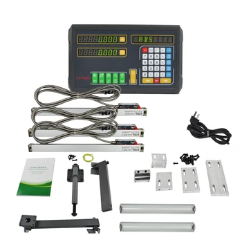 DITRON Dro 3 axis digital readout and linear scale /linear ruler (50-1500mm) for Miilling Machine
DITRON Dro 3 axis digital readout and linear scale /linear ruler (50-1500mm) for Miilling Machine