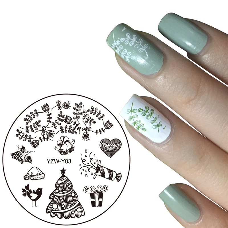 1pc 20 Designs Available YZW-Y Stamping Plate Lace Starfish & Leopard Feather Clown Flower Nail Art Template
1pc 20 Designs Available YZW-Y Stamping Plate Lace Starfish & Leopard Feather Clown Flower Nail Art Template