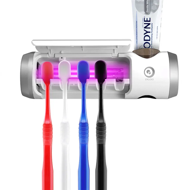 Digoo DG-UB01 Bathroom UV Light Toothbrush Sterilizer Box Ultraviolet Antibacterial USB Rechargeable Tooth Brush Cleaner Hanger
Digoo DG-UB01 Bathroom UV Light Toothbrush Sterilizer Box Ultraviolet Antibacterial USB Rechargeable Tooth Brush Cleaner Hanger