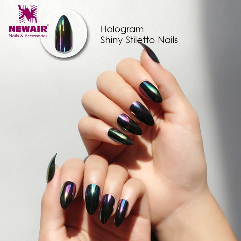 Mirror Metallic False Nails Glitters Laser Hologram Nails with Glue and Nail file Nail Art ABS Women
Mirror Metallic False Nails Glitters Laser Hologram Nails with Glue and Nail file Nail Art ABS Women