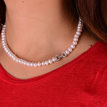 YIKALAISI 925 sterling Silver Jewelry For Women Natural freshwater Necklace Pearls Jewelry 2018 new fashion Best Gifts
YIKALAISI 925 sterling Silver Jewelry For Women Natural freshwater Necklace Pearls Jewelry 2018 new fashion Best Gifts