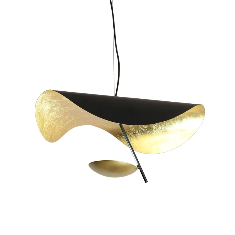 Customized Designer UFO Creative pendant light Lustre Gold Foil Metal Dia.60cm Luminaria black Pendant lamp Droplight Fixtures
Customized Designer UFO Creative pendant light Lustre Gold Foil Metal Dia.60cm Luminaria black Pendant lamp Droplight Fixtures