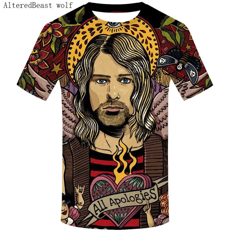 NIRVANA Jersey Tees Shirts Hanson nirvana T-Shirt Mens O-Neck Hip Hop Brand Clothing Short Sleeve 3d printed T Shirt
NIRVANA Jersey Tees Shirts Hanson nirvana T-Shirt Mens O-Neck Hip Hop Brand Clothing Short Sleeve 3d printed T Shirt