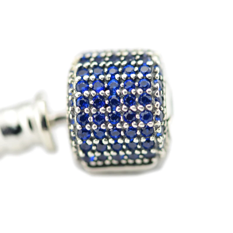 Authentic 925 Sterling Silver Signature Clasp Bracelet With Royal Blue CZ for Women Fit Charm Beads DIY Fine Jewelry SLB027B
Authentic 925 Sterling Silver Signature Clasp Bracelet With Royal Blue CZ for Women Fit Charm Beads DIY Fine Jewelry SLB027B