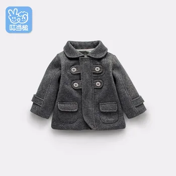 Jingle Mallet babys overcoat Over-turned collar spring autumn tweeds coat children's gentleman outerwear
Jingle Mallet babys overcoat Over-turned collar spring autumn tweeds coat children's gentleman outerwear