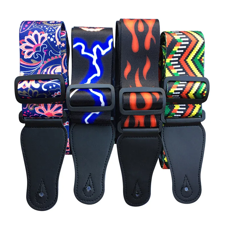 Guitar Strap Ethnic Style Widened Acoustic Guitar Shoulder Strap Electric Guitar Bass Strap Polyester Printed Strap
Guitar Strap Ethnic Style Widened Acoustic Guitar Shoulder Strap Electric Guitar Bass Strap Polyester Printed Strap