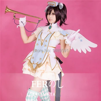 Love Live! Yazawa Niko 12 SR Angle Uniforms Cosplay Costume Free Shipping + Wings
Love Live! Yazawa Niko 12 SR Angle Uniforms Cosplay Costume Free Shipping + Wings