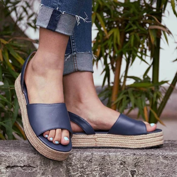Women's Shoes Sandals Ladies Spring And Autumn Flat Bottom Woven Platform Grass Sandals Roman Fashion New women's Shoes
Women's Shoes Sandals Ladies Spring And Autumn Flat Bottom Woven Platform Grass Sandals Roman Fashion New women's Shoes