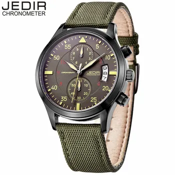JEDIR Watches Men Luxury Brand Quartz Watch Fashion Chronograph Date Sport Reloj Hombre Clock Male hour relogio Masculino 2021
JEDIR Watches Men Luxury Brand Quartz Watch Fashion Chronograph Date Sport Reloj Hombre Clock Male hour relogio Masculino 2021
