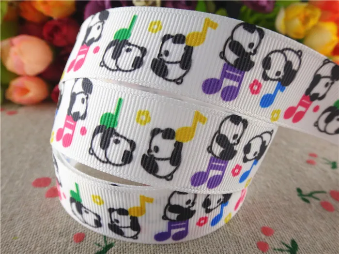 15050341, 7/8'' (22mm) 50 yards panda musical note printed grosgrain ribbons cartoon characters ribbon hair accessories
15050341, 7/8'' (22mm) 50 yards panda musical note printed grosgrain ribbons cartoon characters ribbon hair accessories