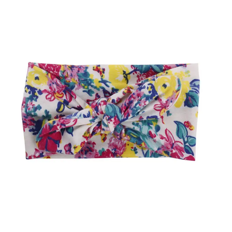 Newborn Flowers Print Floral Bow Hair Band Girls Turban Knot Headbands Children Headwear Baby Hair Accessories
Newborn Flowers Print Floral Bow Hair Band Girls Turban Knot Headbands Children Headwear Baby Hair Accessories