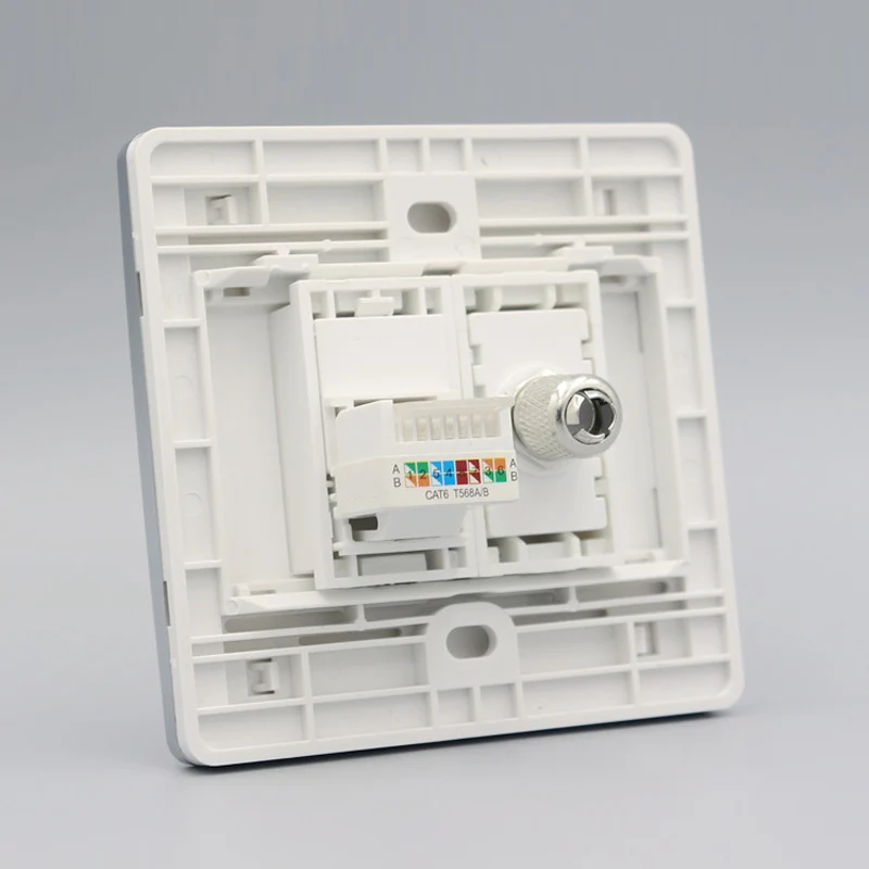 ATV + CAT6 wall panel pic 2