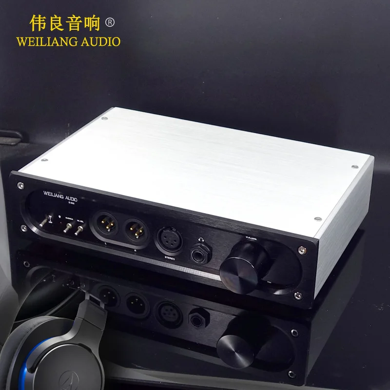 E600 Full Balanced Input Full Balanced Output TPA6120 Ultra low noise Headphone Amplifier
E600 Full Balanced Input Full Balanced Output TPA6120 Ultra low noise Headphone Amplifier