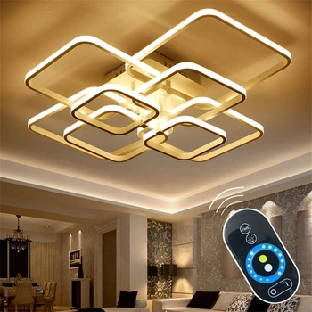 Touch Remote Dimming Ceiling Lamps Modern Plafon LED Ceiling Lamp Fixture Aluminum Dining Living Room Bedroom Light Lustre Decor
Touch Remote Dimming Ceiling Lamps Modern Plafon LED Ceiling Lamp Fixture Aluminum Dining Living Room Bedroom Light Lustre Decor