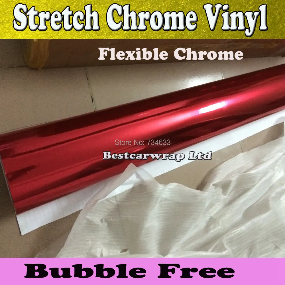 High Stretch Chrome Red Vinyl Wrap Full Car Wrapping Mirror Chrome Red Film Air Bubble Free Vehicle Covers Size:1.52*20M/Roll
High Stretch Chrome Red Vinyl Wrap Full Car Wrapping Mirror Chrome Red Film Air Bubble Free Vehicle Covers Size:1.52*20M/Roll